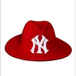 Red New York Yankees Lux Hat